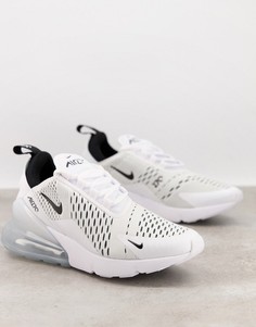 Белые кроссовки Nike Air Max 270-Белый