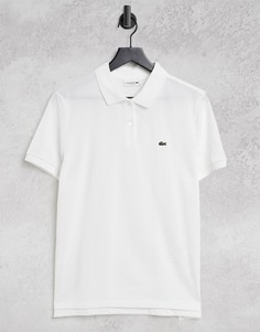 Белая классическая футболка-поло Lacoste-Белый