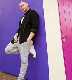 Черная вельветовая oversized-рубашка в стиле 90-х ASOS DESIGN Plus-Черный цвет