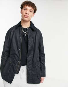Вощеная куртка Barbour Ashby-Темно-синий