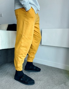 Желтые oversized-джоггеры из органического хлопка (от комплекта) ASOS DESIGN-Желтый