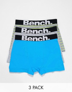 3 пары боксеров-брифов Bench-Многоцветный