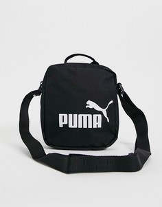 Черная сумка с логотипом Puma no 1-Черный цвет