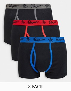 Набор из 3 трусов Original Penguin-Черный цвет