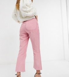 Расклешенные вельветовые брюки до щиколотки розового цвета в винтажном стиле Reclaimed Vintage Inspired The 85-Розовый цвет