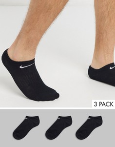 3 пары черных спортивных носков Nike Training-Черный