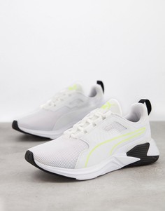 Бело-желтые кроссовки Puma Training Disperse XT-Белый