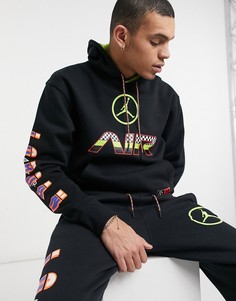 Худи черного цвета Nike Jordan Sport DNA-Черный цвет