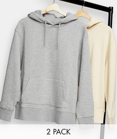 Набор из 2 худи разных цветов Topman-Многоцветный