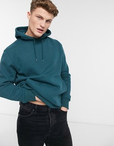 Зеленое худи Topman-Зеленый цвет