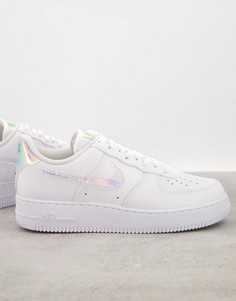 Белые кроссовки Nike Air Force 1 07 LV8-Белый