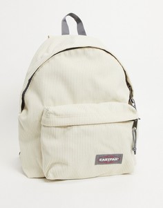 Вельветовый рюкзак песочного цвета Eastpak Padded Pakr-Белый