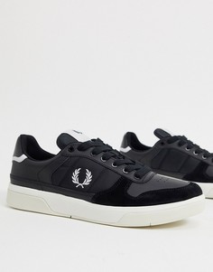 Черные кроссовки Fred Perry B300-Черный цвет