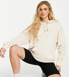 Светло-бежевый oversized-худи бойфренда из органического хлопка ASOS DESIGN Maternity-Нейтральный