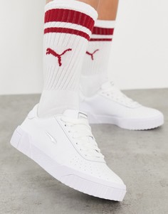 Белые кроссовки Puma Cali Twist-Белый