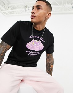 Черная футболка с принтом Carhartt WIP Fortune-Черный цвет