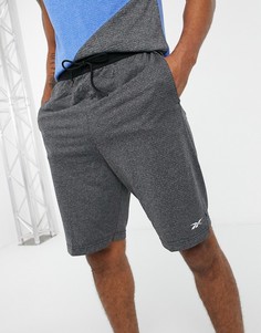 Черные спортивные шорты Reebok workout ready performance-Черный цвет