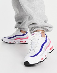 Белые кроссовки Nike Air Max 95-Белый