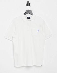 Окрашенная футболка-поло Scotch & Soda-Белый