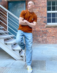 Футболка с карманом Carhartt WIP-Оранжевый