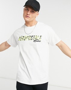Футболка с надписью "Aero Miami" Aeropostale-Белый