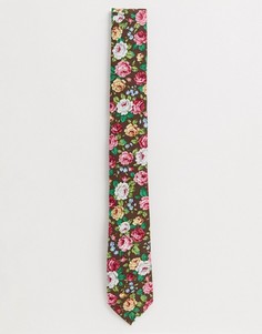 Набор из галстука и булавки на лацкан пиджака с цветком Ben Sherman-Розовый цвет