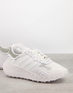 Белые кроссовки adidas Originals Choigo-Белый