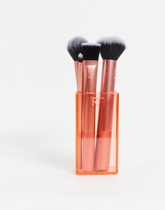 Набор кистей для макияжа Real Techniques Flawless Base (общая стоимость: £37)-Бесцветный