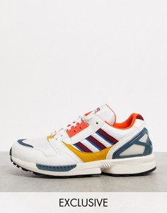 Белые кроссовки adidas Originals ZX 8000 Happy Camping - эксклюзивно для ASOS-Белый