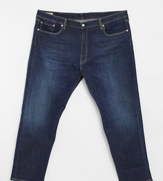 Темно-синие суженные книзу джинсы Levis Big & Tall 502-Голубой Levis®