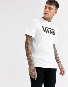 Белая футболка с логотипом Vans Classic 2-Белый