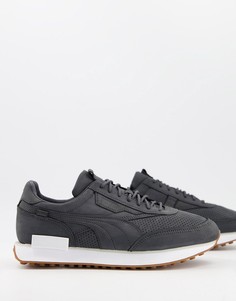 Черные премиум-кроссовки PUMA Future Rider-Черный цвет