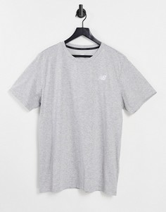 Серая футболка New Balance Running-Серый