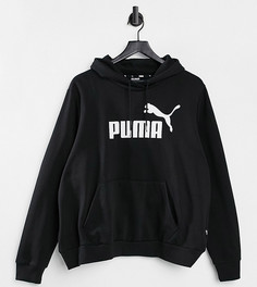 Худи черного цвета Puma Plus Essentials-Черный цвет