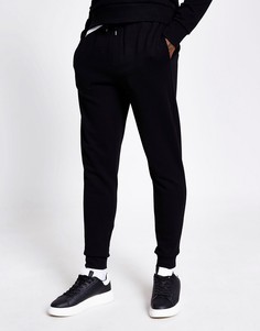 Черные узкие джоггеры River Island-Черный цвет