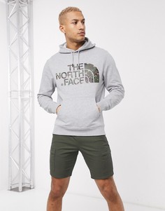 Серый худи The North Face Black Box Standard