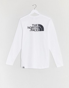 Белый лонгслив The North Face Easy