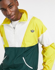 Желтая спортивная куртка adidas Originals-Желтый