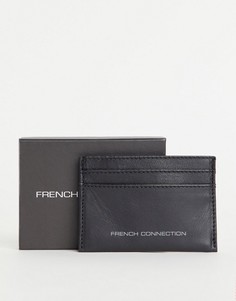 Темно-коричневая классическая кредитница с отделениями French Connection-Коричневый цвет