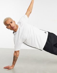 Белая футболка adidas Training Primeblue-Белый