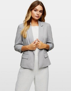 Серый пиджак Miss Selfridge