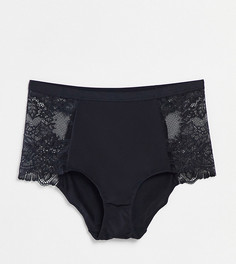 Черные трусики с завышенной талией для будущих мам Hunkemoller Adelaide-Черный цвет
