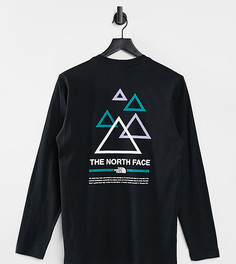 Черный лонгслив The North Face Triangle эксклюзивно для ASOS-Черный цвет