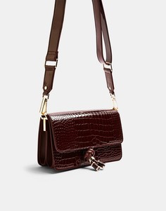 Красная сумка через плечо Topshop-Красный
