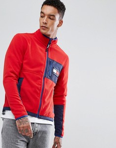 Красная флисовая куртка в стиле 90-х Tommy Jeans Capsule-Красный