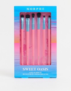 Набор из 6 кистей для макияжа глаз Morphe Sweet Oasis-Бесцветный