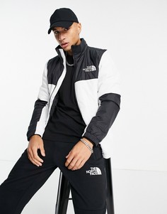 Белый пуховик The North Face