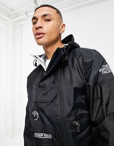 Черная легкая непромокаемая куртка-анорак The North Face Steep Tech-Черный цвет