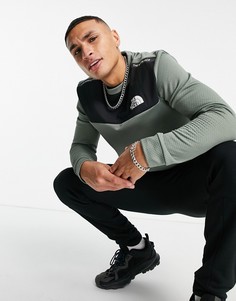 Зеленый свитшот The North Face Mountain Athletic-Зеленый цвет