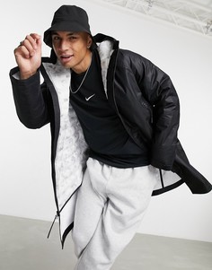 Черная куртка-парка с синтетическим наполнителем Nike Tech Pack Thermore-Черный цвет
